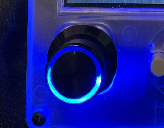 Encoder Knob Blue light