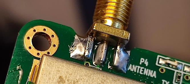 SMA Connector detail