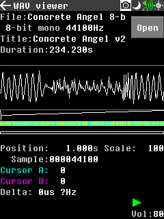 Wav Viewer Screenshot